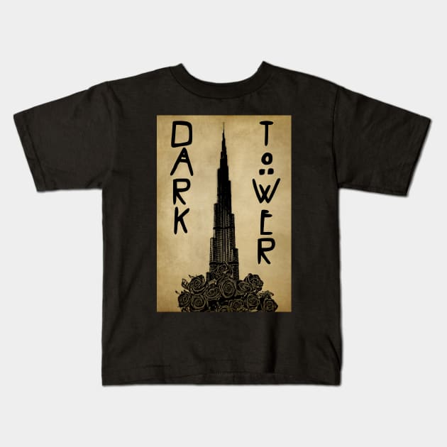 The Dark Tower Kids T-Shirt by boothilldesigns